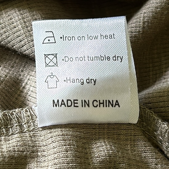 Lionstill XL Olive Long Sleeved Dress - Picture 10 of 10